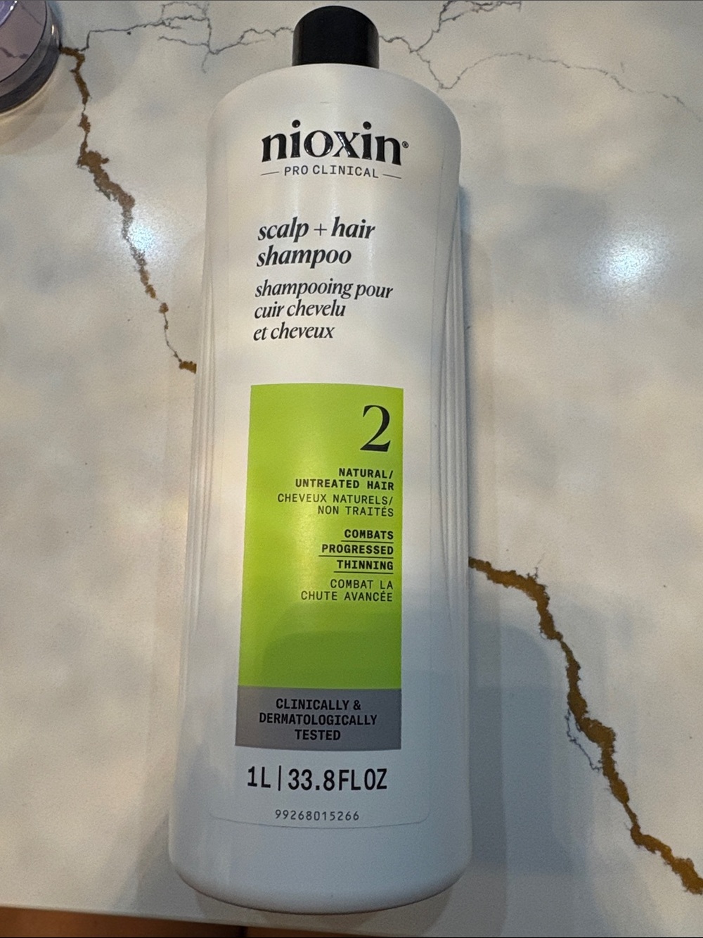 Nioxin System 2 Scalp + Hair Shampoo Liter / 33.8 oz | Natural / Untreated Hair